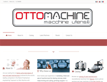 Tablet Screenshot of ottomachine.com